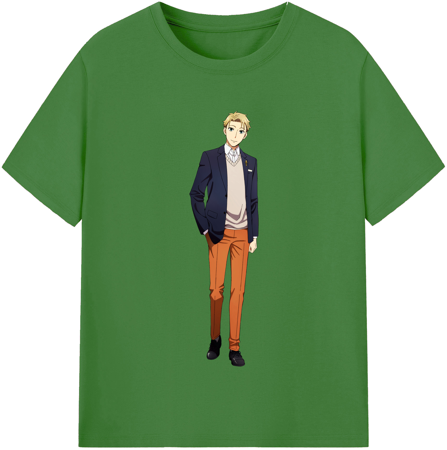（画像用） SPY×FAMILY间谍家家酒 レディースカジュアルプリントTシャツ（綿100％）